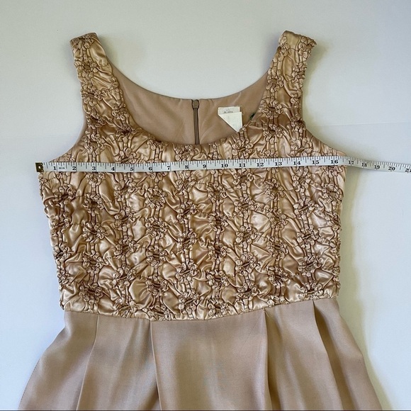 Vintage Champagne Ribbon Dress Fit and Flair Volup - Picture 11 of 14